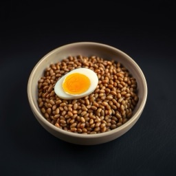 Illustration for the Buckwheat with egg and butter meal