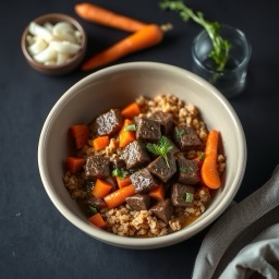 Illustration for the Beef and bulgur stew meal