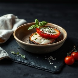 Illustration for the Eggplant parmesan bake meal