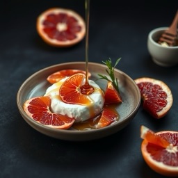 Illustration for the Cottage cheese with grapefruit meal