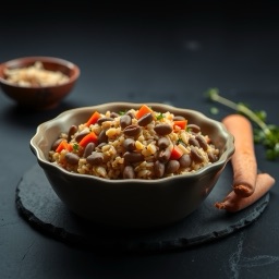 Illustration for the Lentil and rice pilaf meal