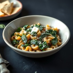 Illustration for the Ricotta and spinach pasta bake meal