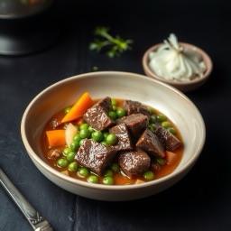 Illustration for the Beef and split pea stew meal