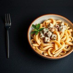 Illustration for the Tuna and white bean pasta meal