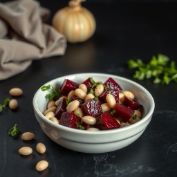 Illustration for the Beetroot and white bean salad meal