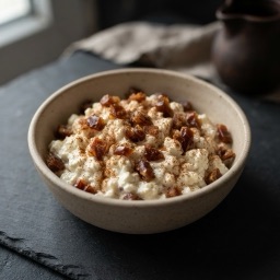 Illustration for the Cottage cheese with dates and cinnamon meal