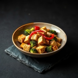Illustration for the Tofu stir-fry with vegetables meal