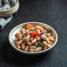 Illustration for the Tuna and white bean salad meal