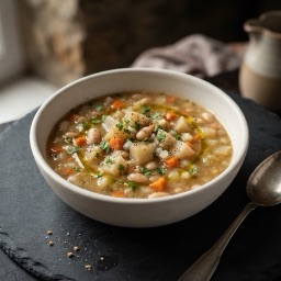 Illustration for the Turnip and white bean soup meal