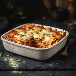 Illustration for the Vegetable lasagna-style bake meal