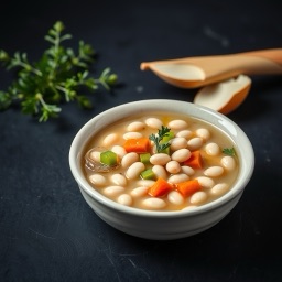 Illustration for the White bean and celery soup meal
