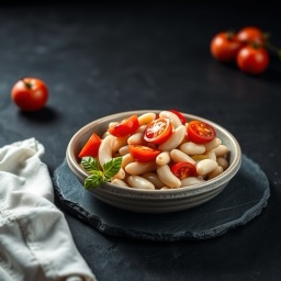 Illustration for the White bean and tomato salad meal